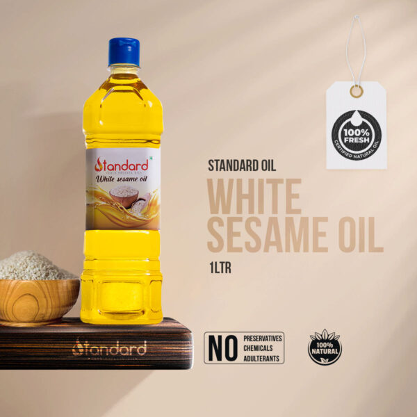 Cold Pressed White Sesame Oil